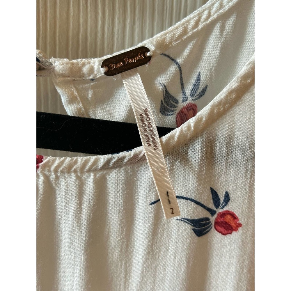 Free People Size 2 Rose Floral Dress - Picture 11 of 13